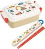 Skater Lunch with a Soft Single Made in with a Working Vehicle for Boys Children's Box, 450ml, Dome-Shaped Lid, Tier, Japan, Design, RBF3ANAG-A,