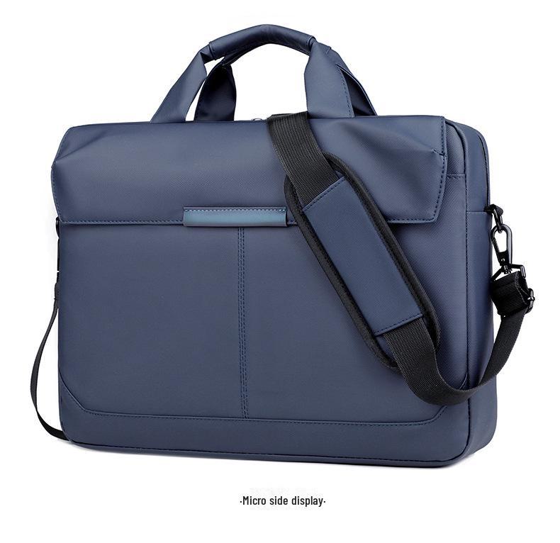 Мужской деловой портфель для поездок на работу: Сумка для ноутбука, совместимая с тележкой, и переносная сумка через плечо