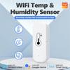 Tuya Smart Temperature And Humidity Sensor Battery Powered Bluetooth WiFi Smart Home Hygrometer Thermomete Monitor