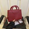 Solid Color Square Top-handle Bag For Commuting Casual Women's Crossbody Shoulder Bags Designer Ladies Handbags