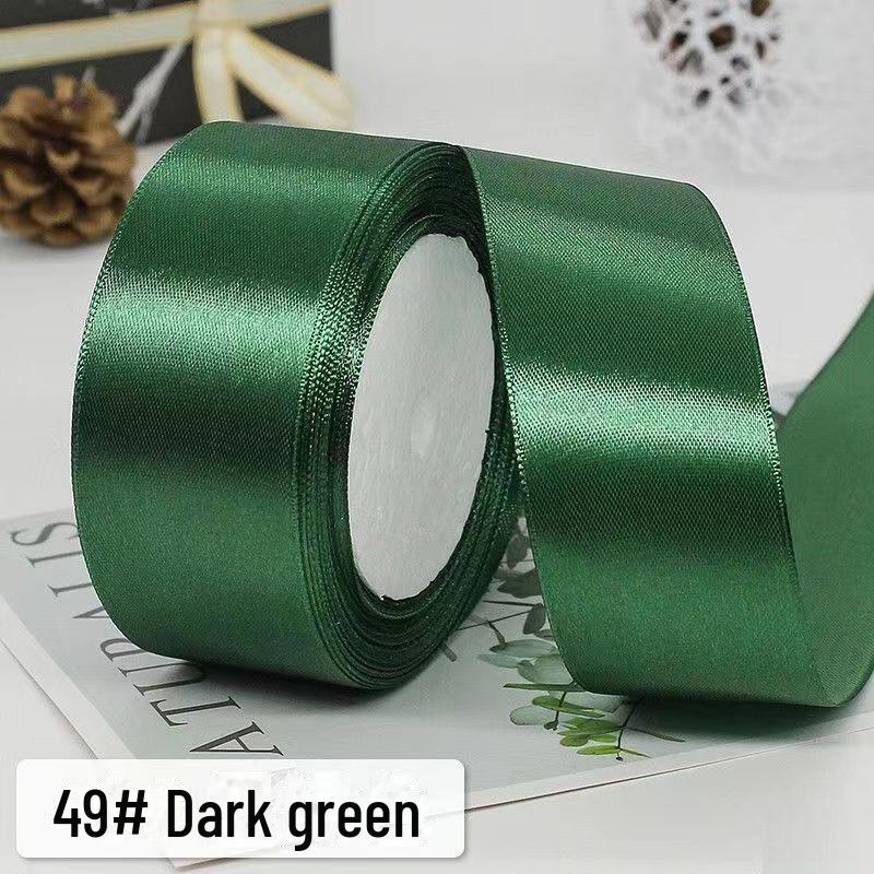 Рулон красной ленты 4 см для самодельных коробок для торта с розами и цветочных свадебных украшений