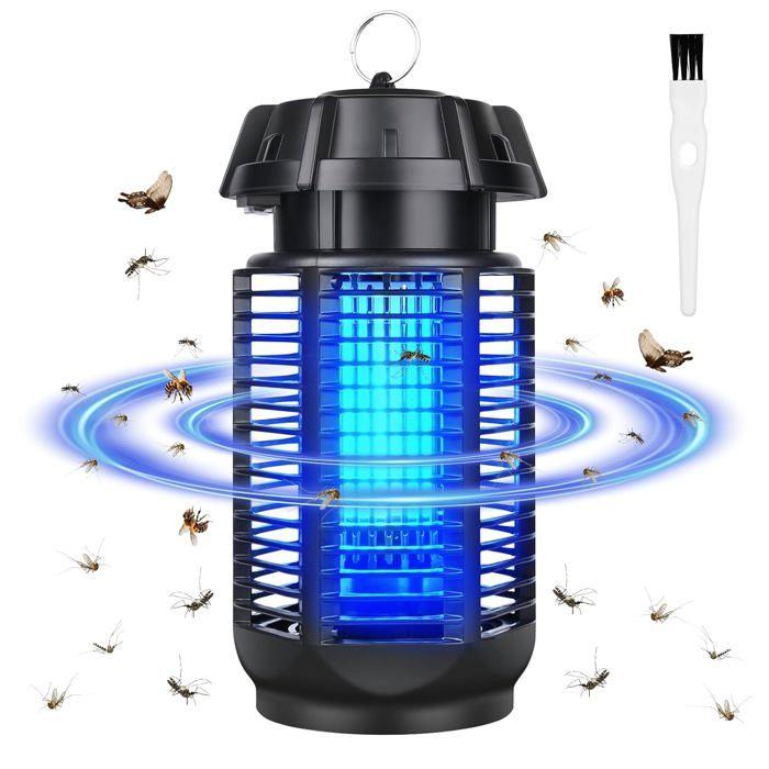 Lampe anti-moustique UV 20W 3500V – 50–80 m², IPX4, sans produits chimiques