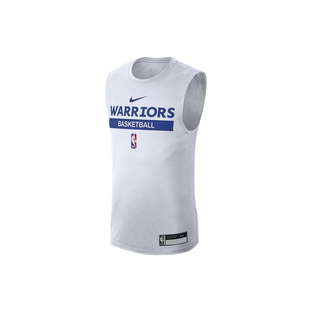 Nike Мужская футболка без рукавов Golden State Warriors Comfort с логотипом, белые DR6765-100