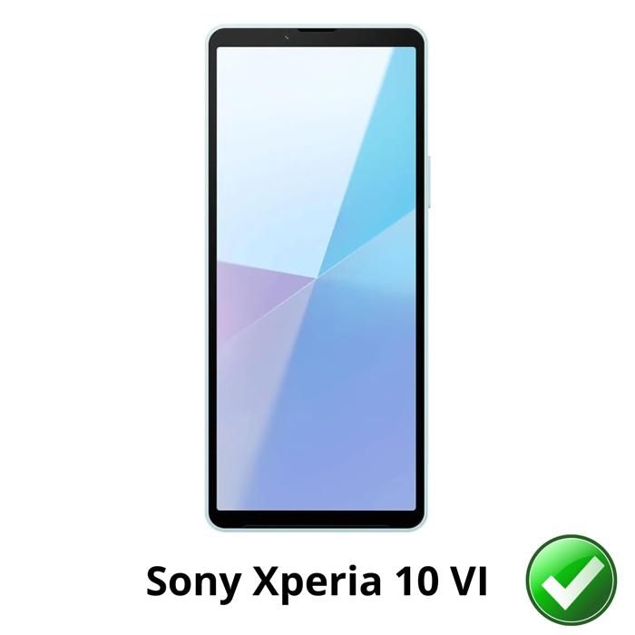 Protection écran pour Sony Xperia 10 VI [Pack 2] Film Plastique Protecteur Résistant Ultra Mince Phonillico®