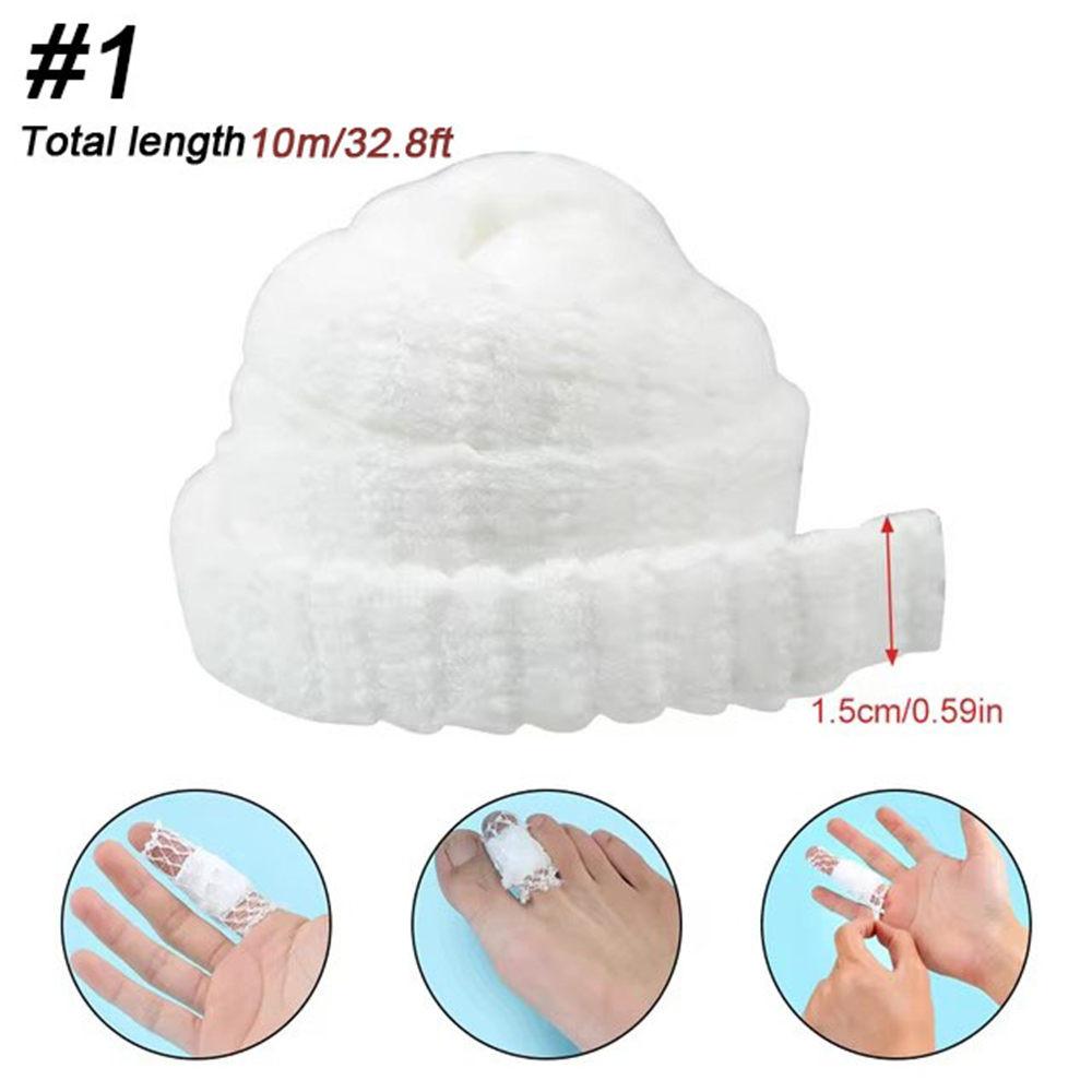 1 рулон сетчатый трубчатый бинт эластичная сетка повязка для ран трубка марля дышащий бинт фиксационная сетка для запястья локтя голени