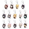 Cute Acrylic Keychain Keyring Cosplay Anime Accessories