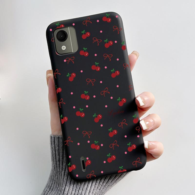 Милый Чехол Для Nokia C110 4G Fundas Capa Печатный Корпус Защитная Крышка Мягкий Силикон Мультяшный Чехол Для Телефона Coque