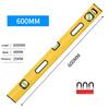 1 шт. 600 мм высокоточный алюминиевый сплав спиртовой уровень линейка с магнитной конструкцией пузырьковые уровни инструменты измерительные инструменты