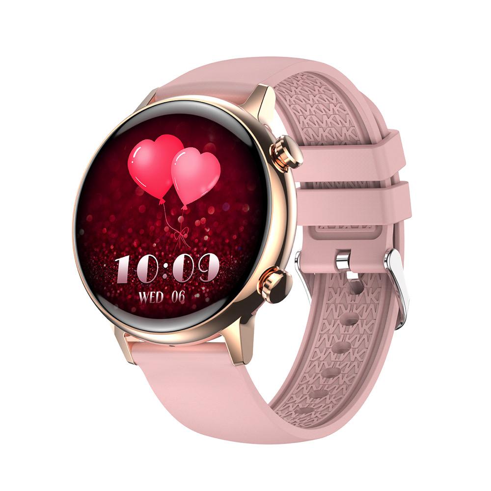 Смарт-часы Amoled экран Blue Tooth Call NFC Heart Rate артериальное давление кислород водонепроницаемый голосовой помощник спортивные женские умные часы