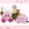 Kirby Dessert Mochi Shape Plush Toy Bag Pendant Suffed Doll Child Cotton Gift