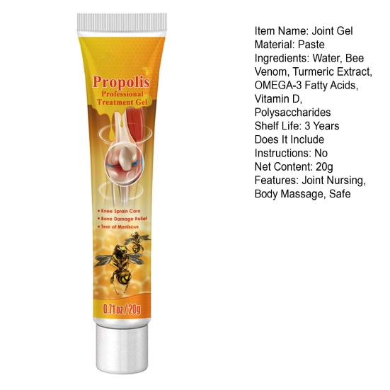 Yousheng 20G Joint Nursing Gel Быстродействующий Массаж Тела Безопасный Простой в Нанесении Удобный Для Пользователя Гель Для Суставов При Боли В Мышцах И Костях