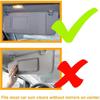 1x Universal Car Sun Visor Extension Car Anti Glare Driving HD Visor 32cm × 11cm