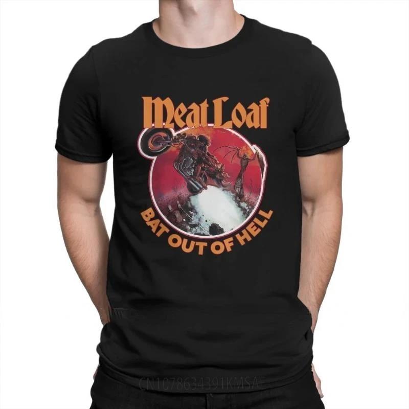Bat Out of Hell TShirt for Unisex Goth Style Clothing Novelty T Shirt Homme Print Loose Breathable Graphic Tops Casual Streetwear