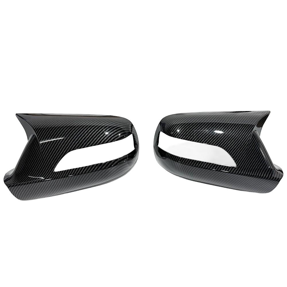 For Honda Accord 8th 2008 2009-2013 ABS Plastic Car Rearview Side Mirror Cover Wing Cap Exterior Door Trim Adhesive Sticker