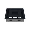 Крышка вентиляционная WIND 22x22 графит