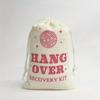 10pcs Hang Over Kit Bags, Bag Linen Recovery Kit Wedding Party Gift Bag HANGOVER KIT Gift Storage Bag Party Drawstring Portable Wrap Bag