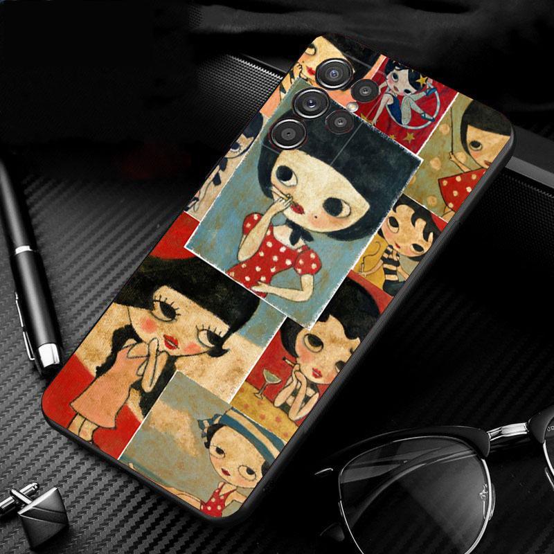 Phone Case For Samsung Galaxy S26 S25 S24 S23 S22 S21 Ultra S24 S23 S22 S21 S25 Plus S24 FE christina gordon art
