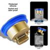 Universal All-Copper Deodorizing Floor Drain Core - Odor & Insect Resistant for Shower & Toilet Sewer Systems