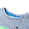T-shirt pour enfants avec manches courtes mélange bleu 92/104/116/128/140