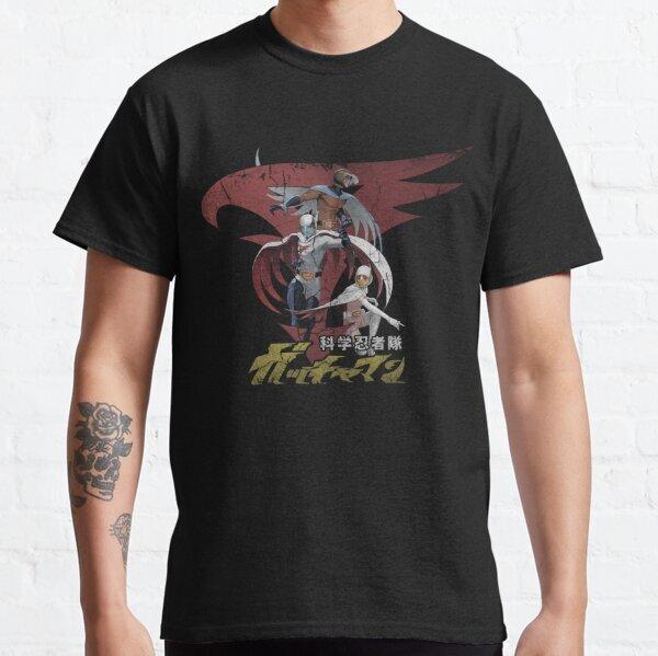 New Battle of the Planets Gatchaman Classic T-Shirtblack