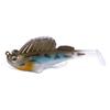Soft Paddle Tail Baits Fishing Lures with Crankbait, Fishing Gifts, Pre-Rigged Fishing Lures, Soft Swimbaits for Bass Trout Pike Freshwater Saltwater
