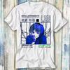 100% Cotton TOPS UNISEX TEES MENS WOMENS Serial Experiments Lain Japanese Anime Manga T Shirt Meme Top Tee