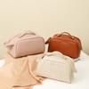 Custom Makeup Bag Portable PU Leather Waterproof Toiletry Pouch Travel Make up Bag Multifunctional Brush Cosmetic Bag for Women