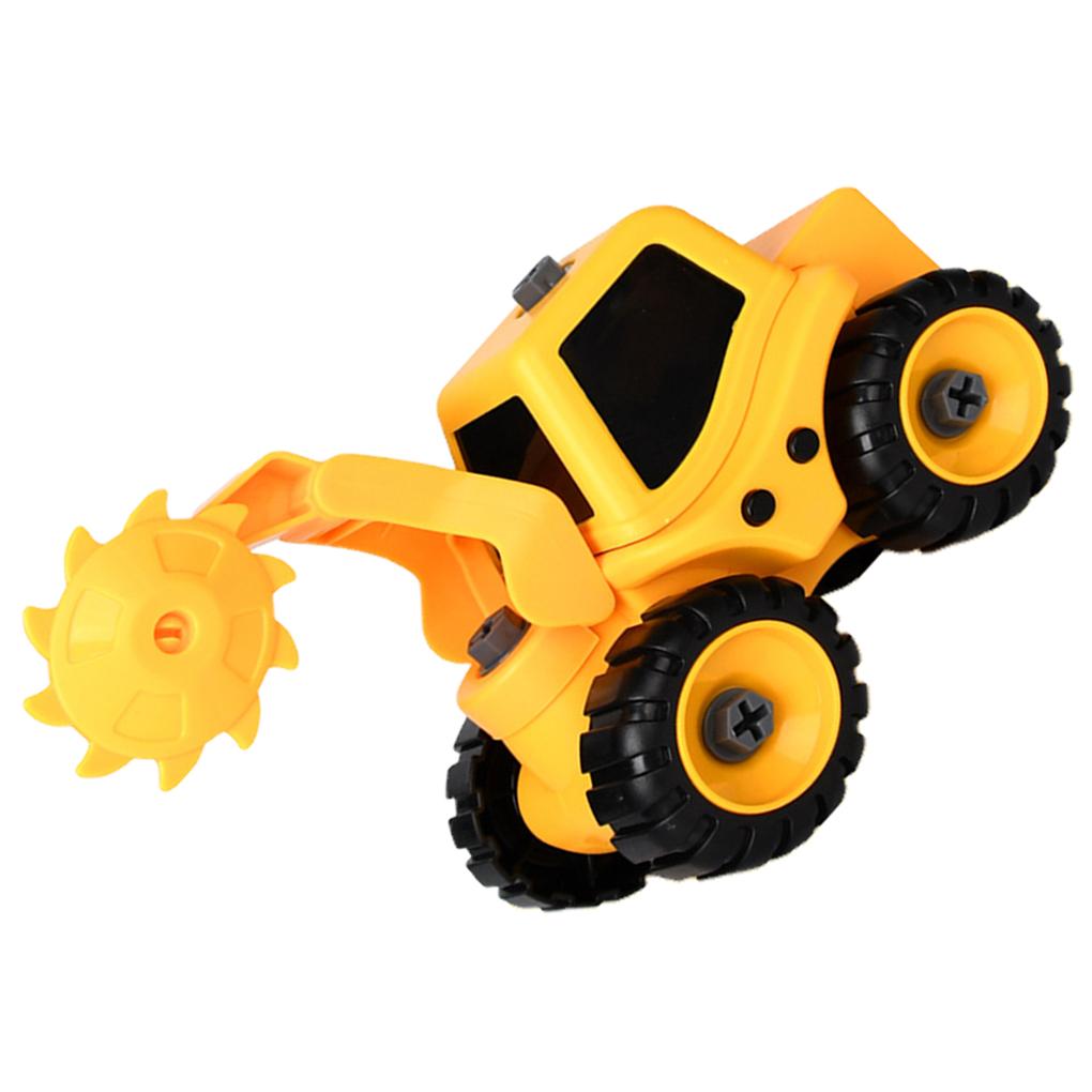 Children Detachable ABS Truck Toy DIY Assemble Construction Vehicle Model Boys Birthday Holiday Gift