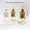 Elegant Cutout Metal Birdcage Hanging Lanterns Tealight Candle Holders With Rustproof Construction for Wedding Christmas