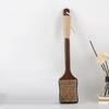Wood Long Handle Brush Soft Bristles Back Scrubber Bath Exfoliating Brush  Bathroom Tools