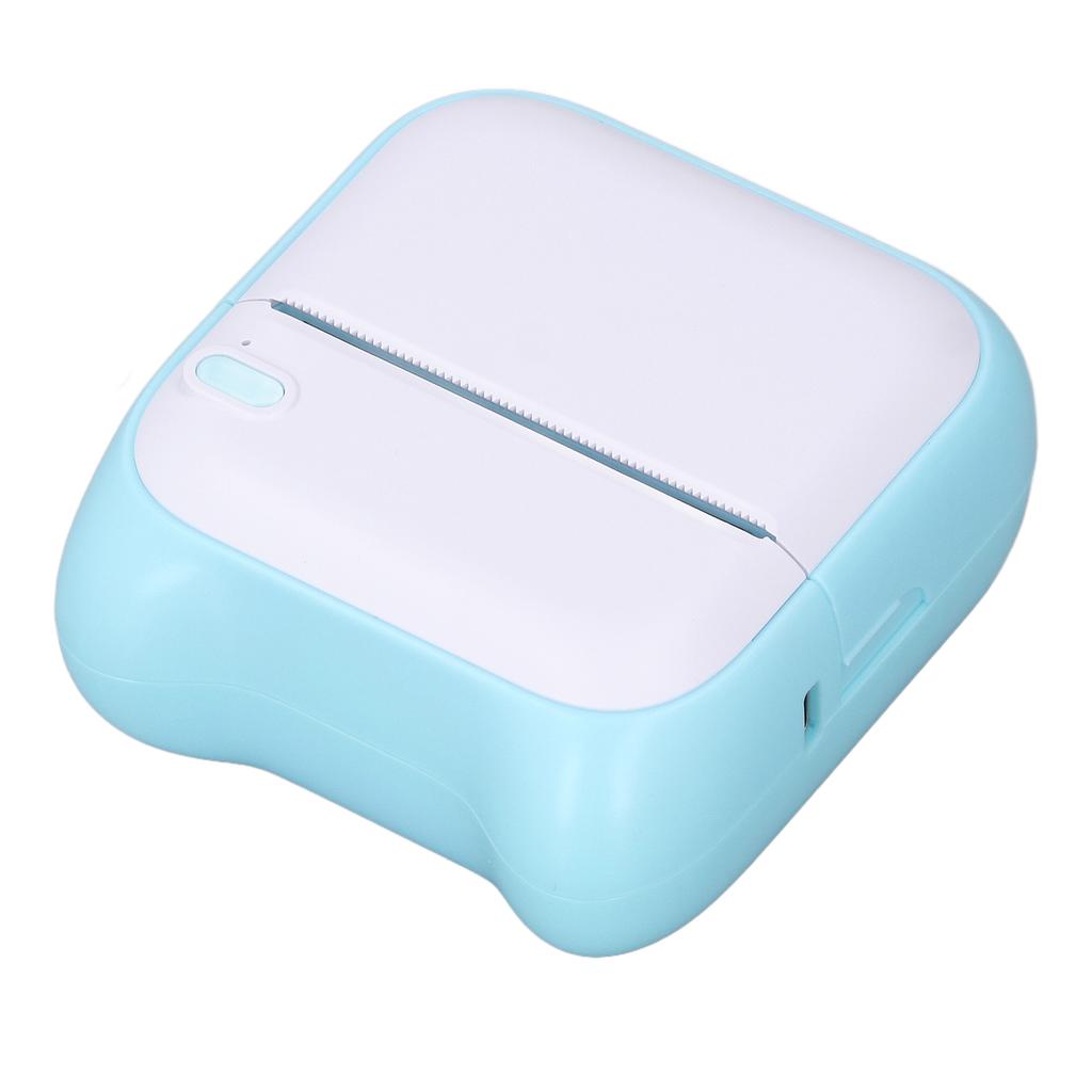 Карманный термопринтер с 5 рулонами бумаги, беспроводной HD-принтер, мини-принтер, изготовитель наклеек для обучения