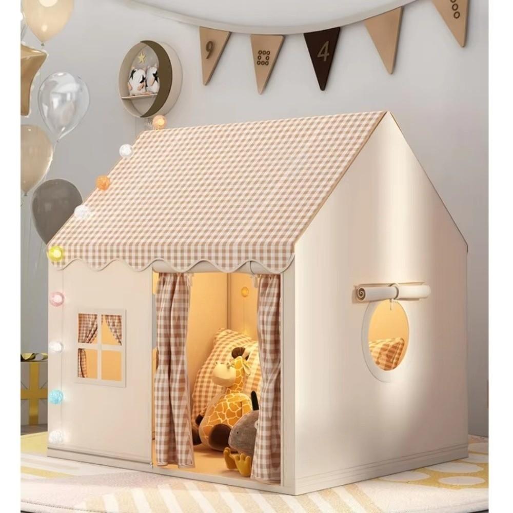 Double Curtains Kids Play Tent Foldable Toddler Tent Gifts Children's Castle Tent Children Toys
