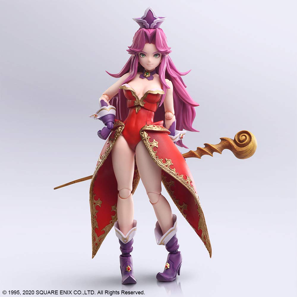 Seiken Densetsu 3 Trials of Mana Bring Arts Дюран Анджела подвижная фигурка из ПВХ, окрашенная и