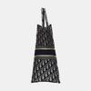 [Pre-Owned] Book Tote Hand-Embroidered Monogram Large Capacity Canvas Tote Bag - Excellent #L5M520