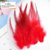 20Pcs57 Big Red Feather Diy Jewelry Accessories Clothing Handicrafts Decorative Materials