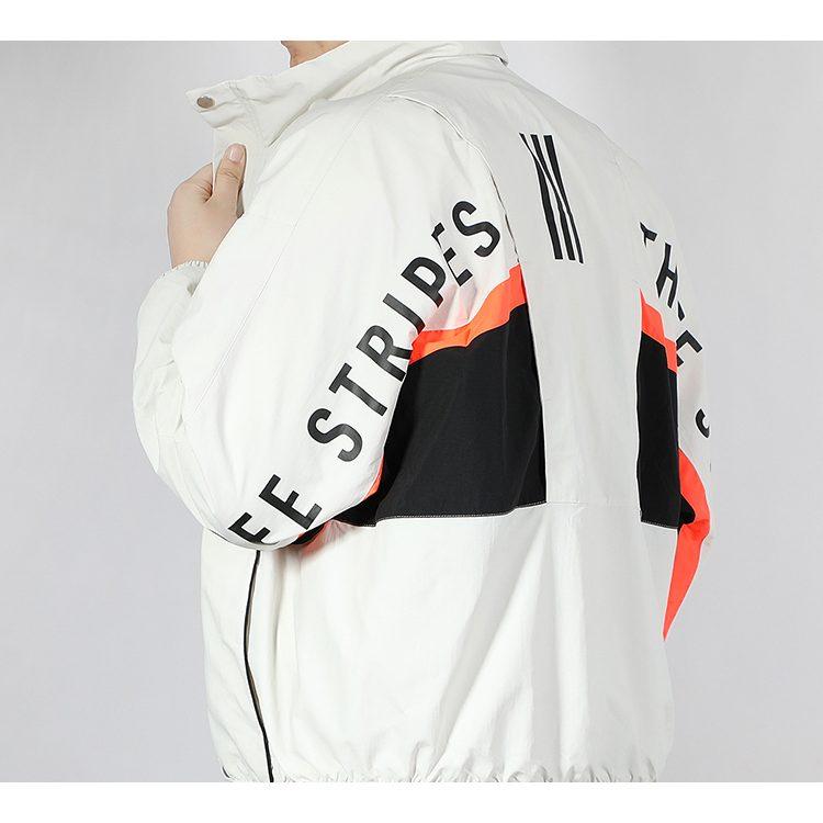 adidas Куртки Мужские Белый Стойка Умеренный Другое FN5672