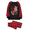 Family Christmas Plaid Pajama Set: Long-Sleeve T-Shirt & Pants