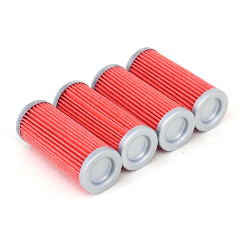 4Pcs Oil Filter For KTM SXF XCFW EXCF XCF EXC XCW SMR Freeride 250 300 350 400 450 500 505 530 Six Days