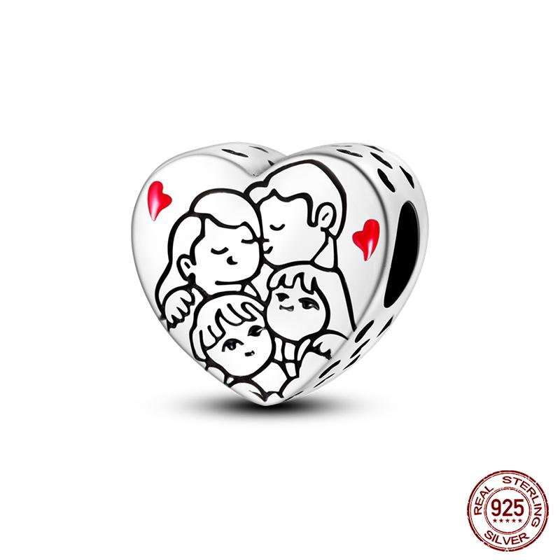 Оригинальные бусины-шармы серии Magic Color Chameleon Luminous из стерлингового серебра 925 пробы, подходящие для браслета, сделай сам, ювелирные изделия, подарки