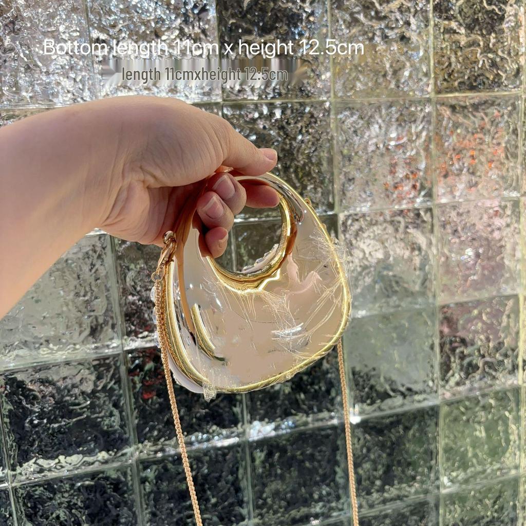 Стильная женская летняя сумочка 2025: Универсальная вечерняя сумка из акриловых страз