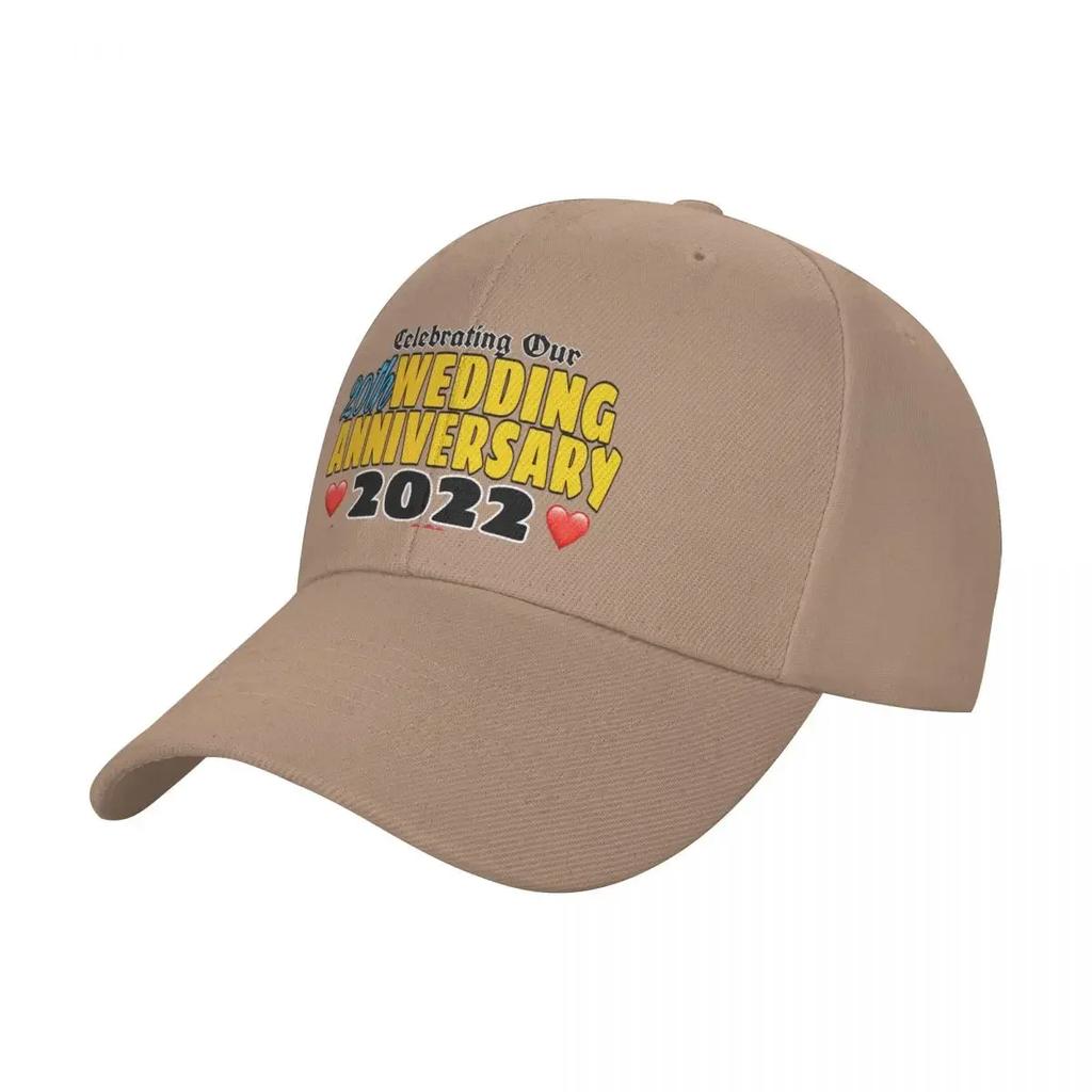 Celebrating Our 20th wedding anniversary Baseball Cap black Golf Wear Trucker Cap Designer Hat Womens Golf Clothing Mens