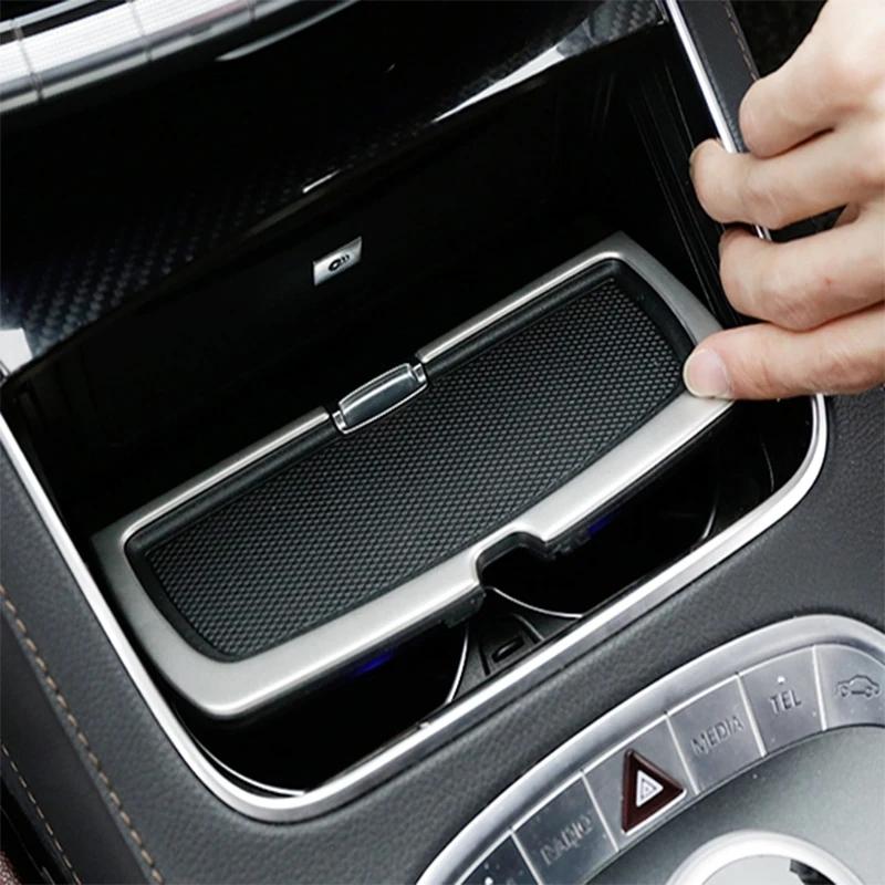 Для Mercedes Benz S Class W222 S320 S450 Автоаксессуары Автостайлинг Панель приборов Вентиляционное отверстие кондиционера Крышка Отделка Наклейка