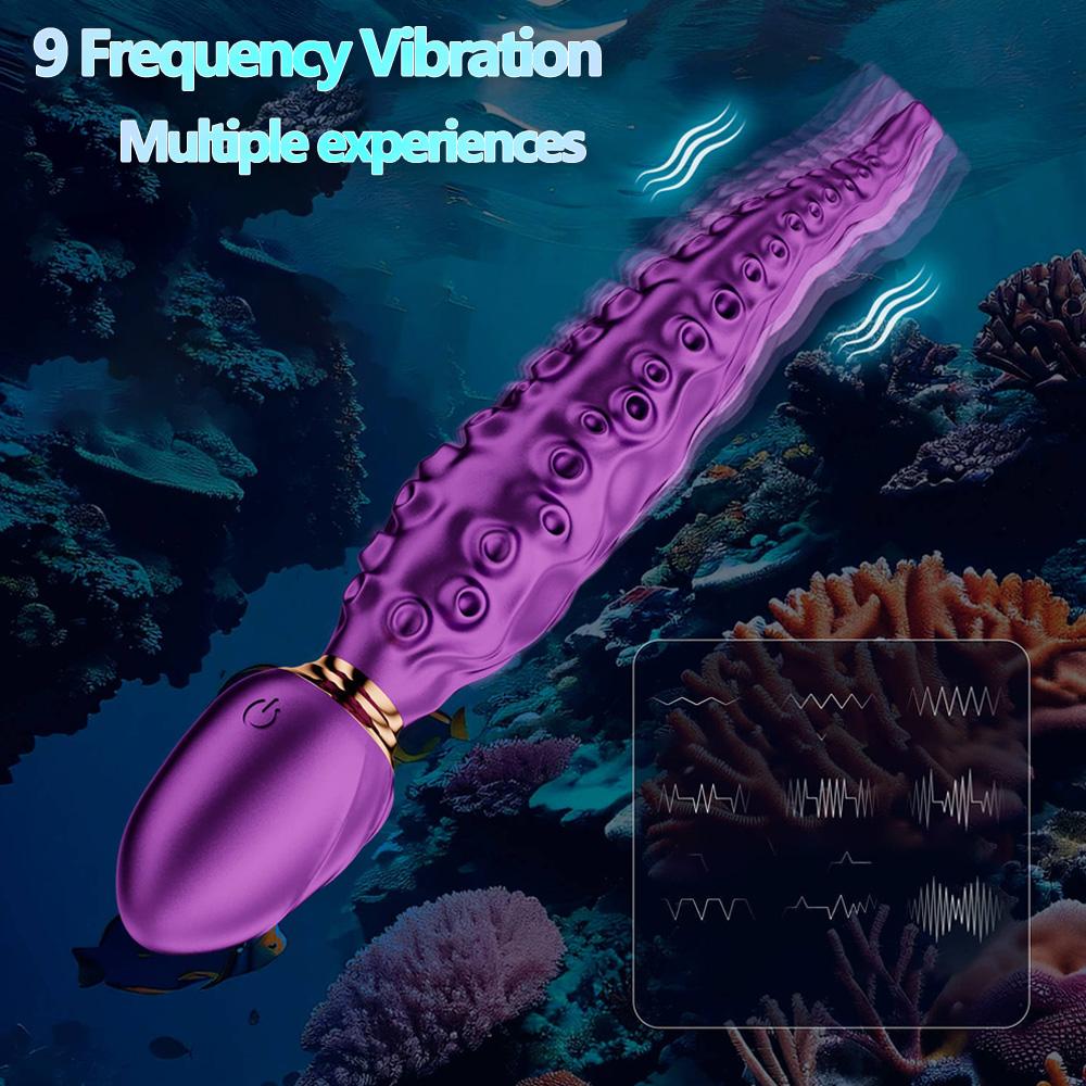 Вибрирующий дилдо-вибратор в форме осьминога, пробка для ануса, мягкий силиконовый массажер простаты, стимуляция точки G, секс-игрушки для взрослых женщин