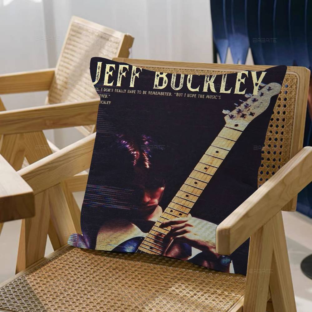 Певец J_Jeff B_Buckley Альбом Журнал Подушка Аниме Подушка Диван-Кровать Подушка для Головы Чехол для Подушки Чехол для Подушки 45X45 См Мода