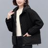 Women's 2024 Winter Hooded Cotton Jacket - Loose, Plus-Size, Thickened Casual Coat for Middle-Aged Moms