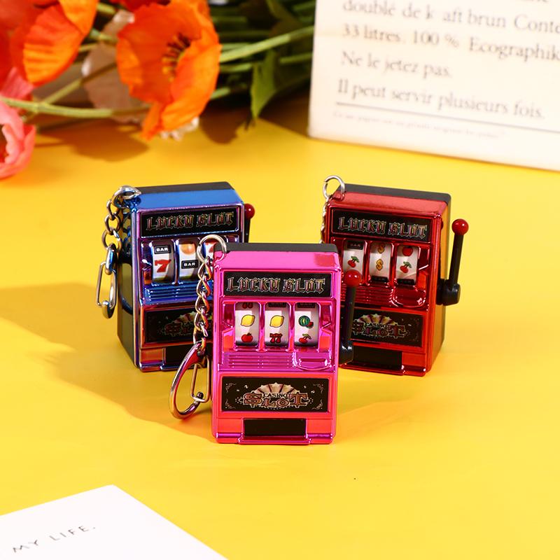 Креативный мини-брелок для игровых автоматов, автомобильные брелки для детей, подарок на вечеринку