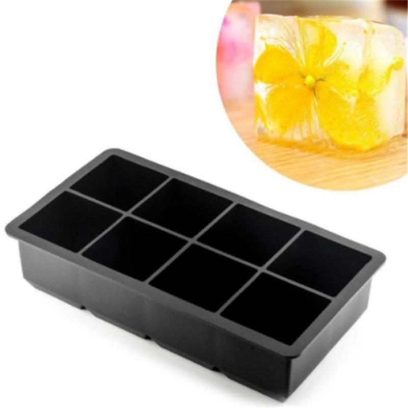 Форма для пудинга, кубик, льдогенератор, большой куб, 6/8, квадратный лоток, формы для виски, коктейлей, силикона