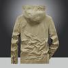 New Men's Autumn and Winter Jacket Men's Youth Casual Loose Jacket Outdoor Sports Waterproof Hooded Jacket