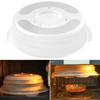 Foldable Microwave Splashproof Cover Translucent Food Grade BPA Free Microwave Cover Magnetic Hover Splashproof Cover