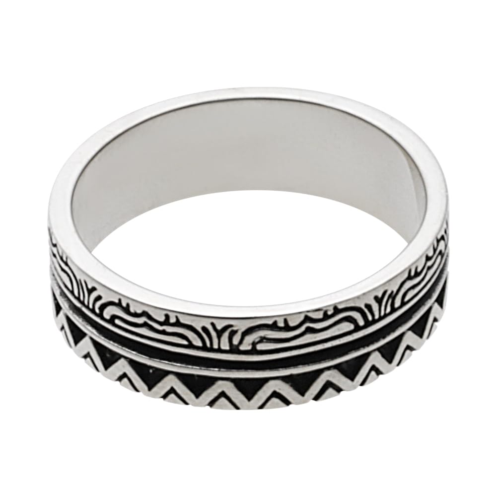 Кольцо Native Accessory Ring из серебра 925 пробы fr0499 21 [Figmart] [Серебряные аксессуары] №